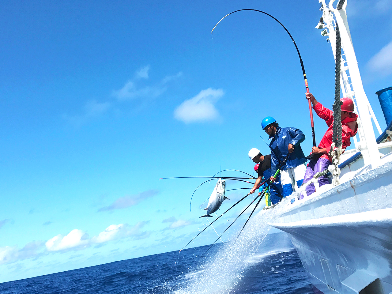 CR男のマグロ一本釣り