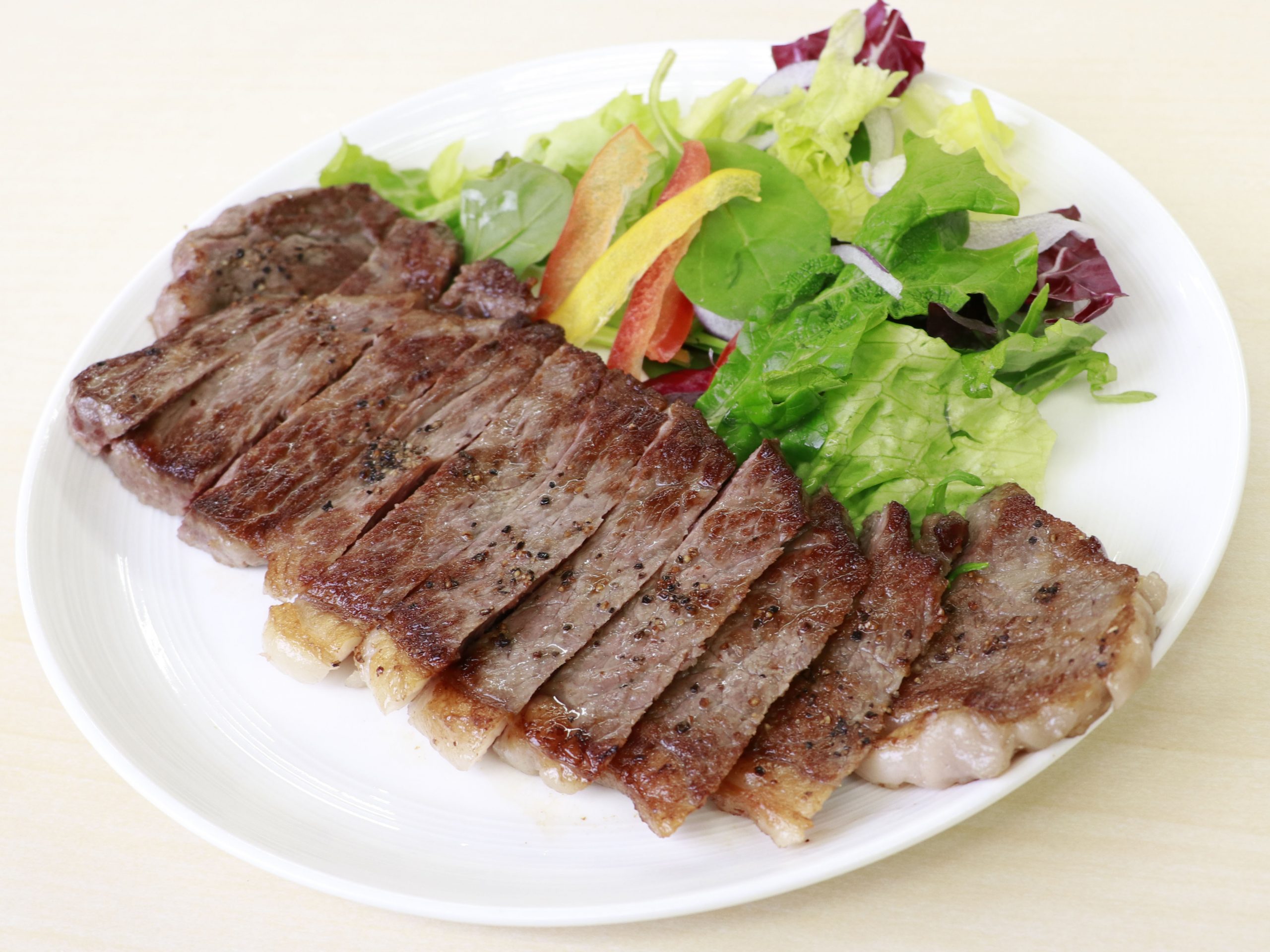 ステーキの焼き方