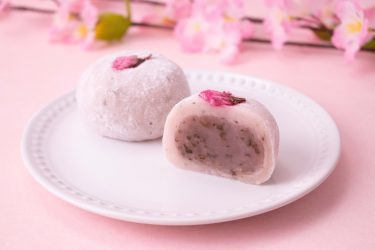 桜づくしの桜大福